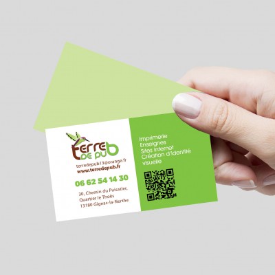 Carte de visite professionnelle 